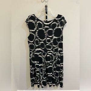 Black and white dress